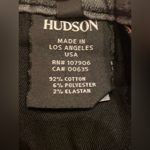 Hudson Jeans Luna Super Skinny Crop Stretch Jeans Size 24 - Picture 7 of 12